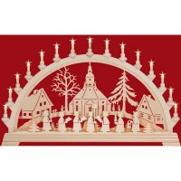 Taulin Lichterbogen Motiv Seiffener Kirche