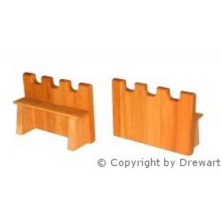 Drewart Mauer aus Holz 20 cm