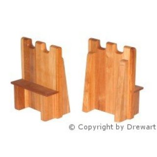 Drewart hohe Mauer aus Holz 15 cm