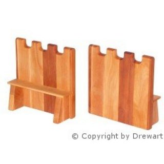 Drewart hohe Mauer aus Holz 20 cm