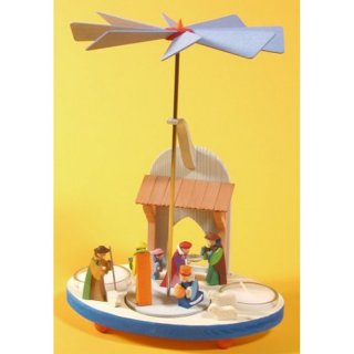 Graupner Teelichtpyramide Christgeburt