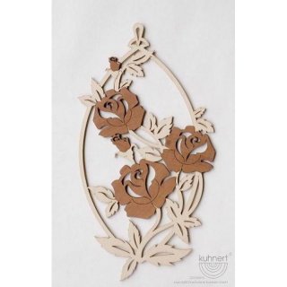 Kuhnert Fensterbild Rosen