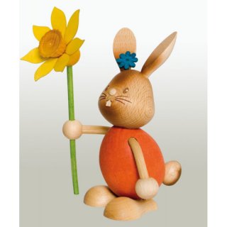 Kuhnert Osterhase Stupsi mit Blume