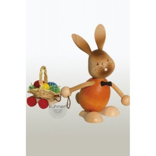 Kuhnert Osterhase Stupsi mit Eierwagen
