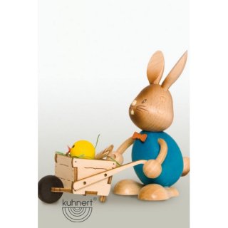 Kuhnert Osterhase Stupsi mit Schubkarre