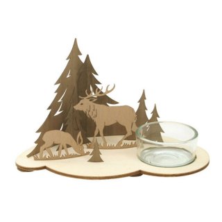 Kuhnert Teelichthalter Wald