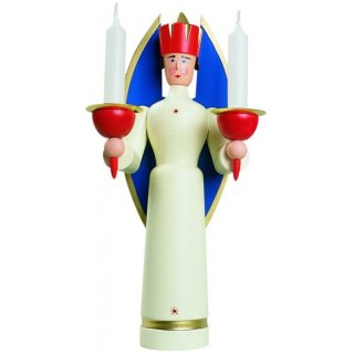 Lichterfigur Engel farbig