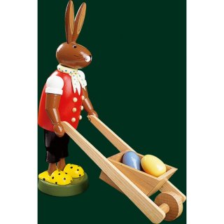 Richard Glässer Hase mit Karre