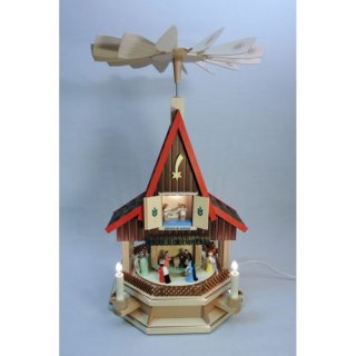 Richard Glässer Pyramide Adventshaus klein