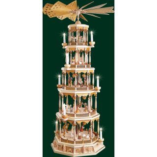 Richard Glässer Pyramide Christi Geburt