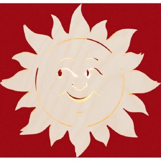 Taulin Fensterbild Sonne