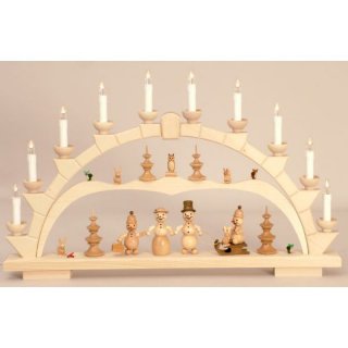 Wagner Lichterbogen Schneemannfamilie