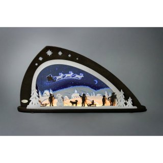 Weigla Schwibbogen LED Santa Claus