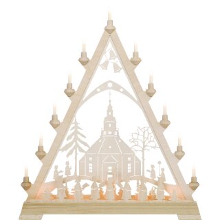 Taulin Lichterbogen/Lichterecke Motiv Seiffener Kirche