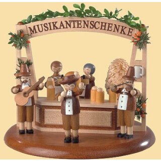 Müller Spieldose Motivplatte Wernesgrüner Musikantenschenke