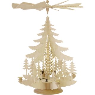 Taulin Pyramide Weihnachtsfiguren natur