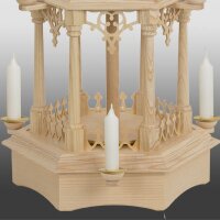 Weihnachtspyramide von Seidel für Wachskerzen