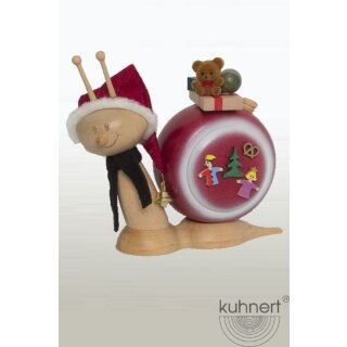 Kuhnert Räucherfigur Weihnachtsschnecke