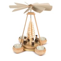 Müller Teelichtpyramide klein mit Kurrende