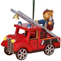 Hubrig Baumbehang  Feuerwehr  mit Teddy