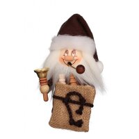 Ulbricht Räuchermann Miniwichtel Weihnachtsmann mit Glocke