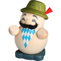 Kugelr&auml;ucherfigur Bayer der Seiffener Volkskunst eG