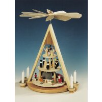 Knuth Neuber Tischpyramide Erzgebirgs Weihnacht
