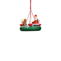 Christian Ulbricht Baumbehang Kranz mit Weihnachtsmann