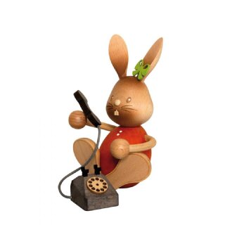 Kuhnert Osterhase Stupsi mit Telefon