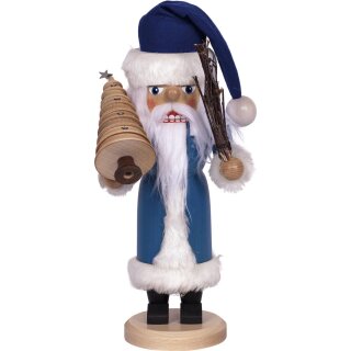 Saico Nussknacker Weihnachtsmann blau