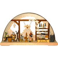 RATAGS 3D Schwibbogen Brauhaus klein