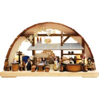 RATAGS 3D Schwibbogen Brauhaus klein