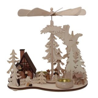 Ratags Eichenpyramide Miniaturen mit Räucherhaus
