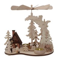 Ratags Eichenpyramide Miniaturen mit Räucherhaus
