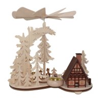 Ratags Eichenpyramide Miniaturen mit Räucherhaus
