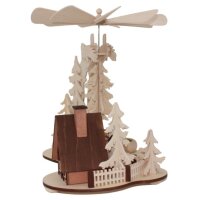 Ratags Eichenpyramide Miniaturen mit Räucherhaus