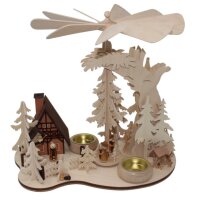 Ratags Eichenpyramide Miniaturen mit Räucherhaus