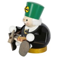 Richard Glässer Räuchermann Bergmann sitzend