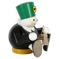 Richard Glässer Räuchermann Bergmann sitzend