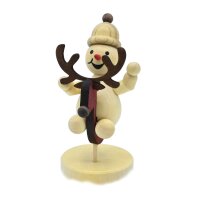 Wagner Schneemann Junior auf Schaukeltier