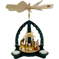 Richard Glässer Pyramide Christi Geburt grün