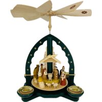 Richard Glässer Pyramide Christi Geburt grün
