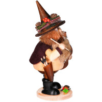 DWU Räuchermann Räuberwichtel mit Bogen