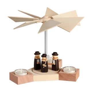 Seiffener Volkskunst eG Pyramide Hexagonum Weihnachtssänger