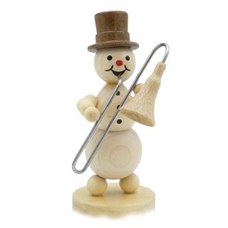 Wagner Schneemannmusikant mit Posaune