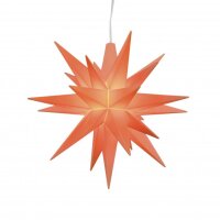 Herrnhuter Weihnachtsstern apricot aus Kunststoff...