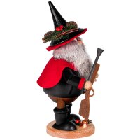 DWU Räuchermann Räuberwichtel Wilderer schwarz