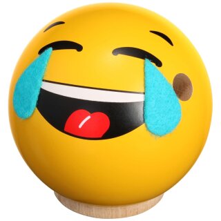 Seiffener Volkskunst eG Räucher - Emoji - Franz der Überglückliche