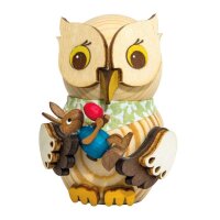 Kuhnert Mini Eule mit Osterhase blau