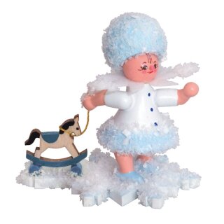 Kuhnert Schneeflöckchen mit Schaukelpferd